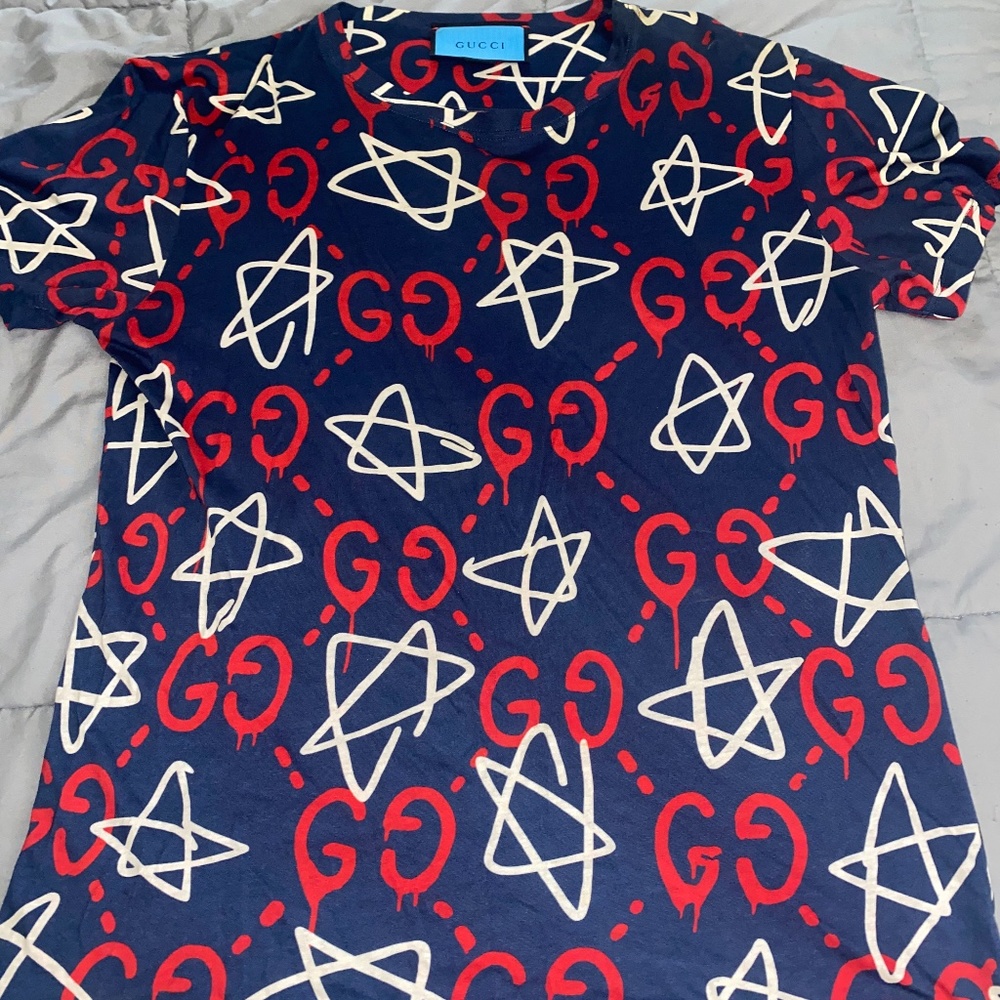 Men Gucci Ghost shirt